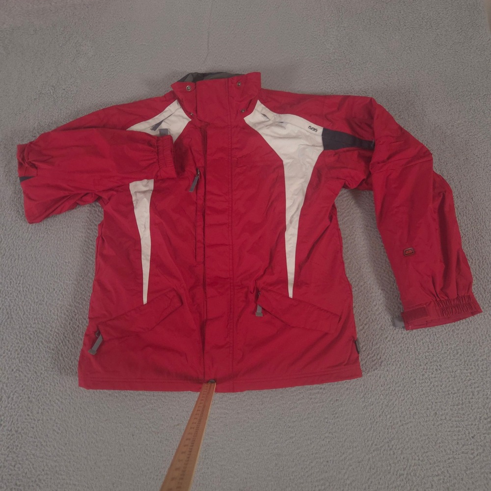 VINTAGE 686 Jacket Mens M Red Smarty Tech 3 in 1 Colorblock Ski Snowboard 00s